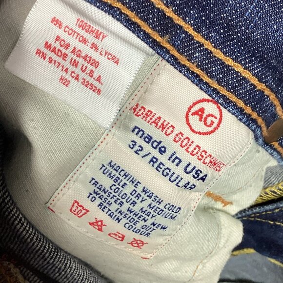 AG Adriano Goldschmied Fillmore Boot Cut Blue Jean 32R - Picture 10 of 11